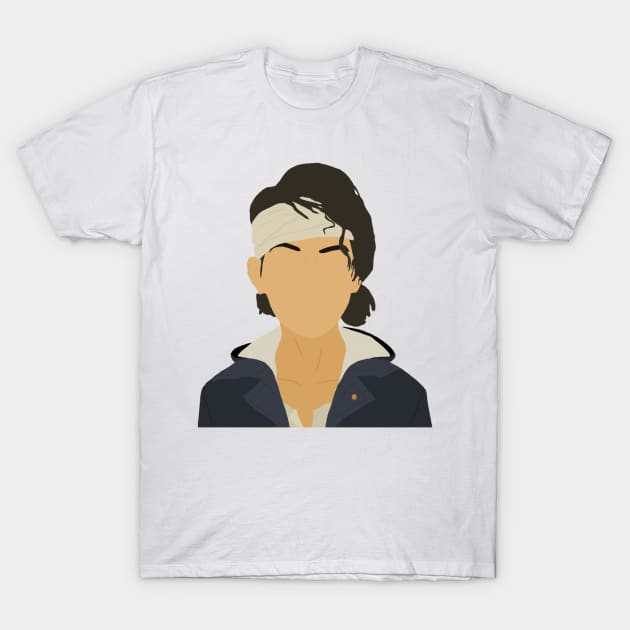 The Walking Dead Game Final Season Clementine Head Band Fan Art T-Shirt by senaeksi